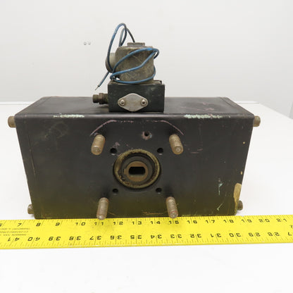 Keystone Rotary Valve Actuator Valve Mount Holes 3-1/2" O.C. 120V Coil
