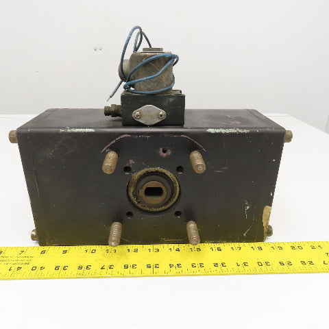 Keystone Rotary Valve Actuator Valve Mount Holes 3-1/2" O.C. 120V Coil