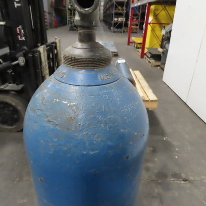 Compressed Air 244 CF Cubic Foot Welding Gas Cylinder Tank (No CAP)