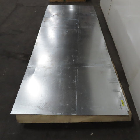 22 Gauge LFQ G90 Galvanized Sheet Metal 120" x 48" (4'x10') USA Lot Of 4 Pieces