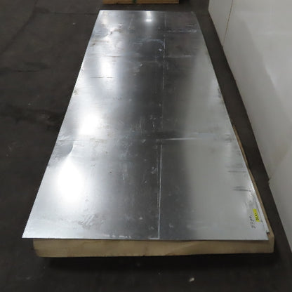22 Gauge LFQ G90 Galvanized Sheet Metal 120" x 48" (4'x10') USA Lot Of 4 Pieces