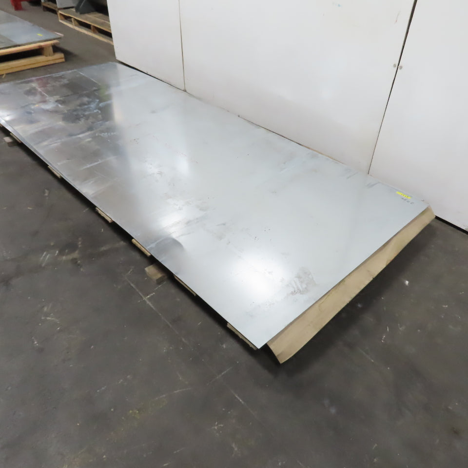 22 Gauge LFQ G90 Galvanized Sheet Metal 120" x 48" (4'x10') USA Lot Of 4 Pieces