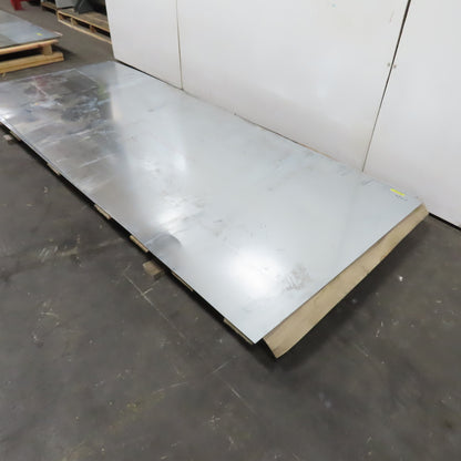 22 Gauge LFQ G90 Galvanized Sheet Metal 120" x 48" (4'x10') USA Lot Of 4 Pieces