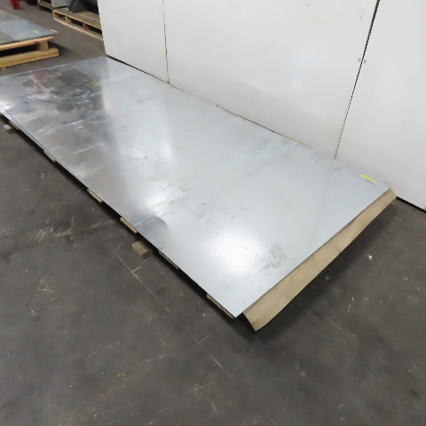22 Gauge LFQ G90 Galvanized Sheet Metal 120" x 48" (4'x10') USA Lot Of 4 Pieces