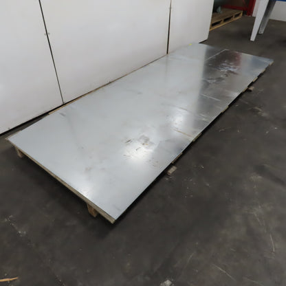 22 Gauge LFQ G90 Galvanized Sheet Metal 120" x 48" (4'x10') USA Lot Of 4 Pieces
