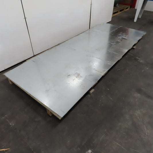 22 Gauge LFQ G90 Galvanized Sheet Metal 120" x 48" (4'x10') USA Lot Of 4 Pieces