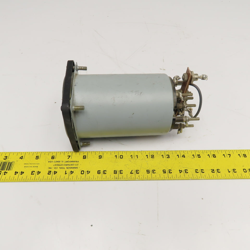 General Electric 6477K27001 0-12 Megavar Varmeter Panel Ammeter