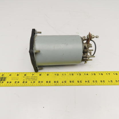 General Electric 6477K27001 0-12 Megavar Varmeter Panel Ammeter