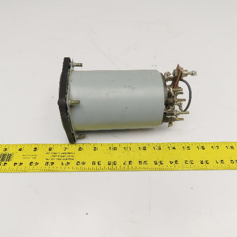 General Electric 6477K27001 0-12 Megavar Varmeter Panel Ammeter