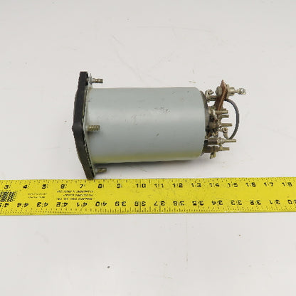 General Electric 6477K27001 0-12 Megavar Varmeter Panel Ammeter