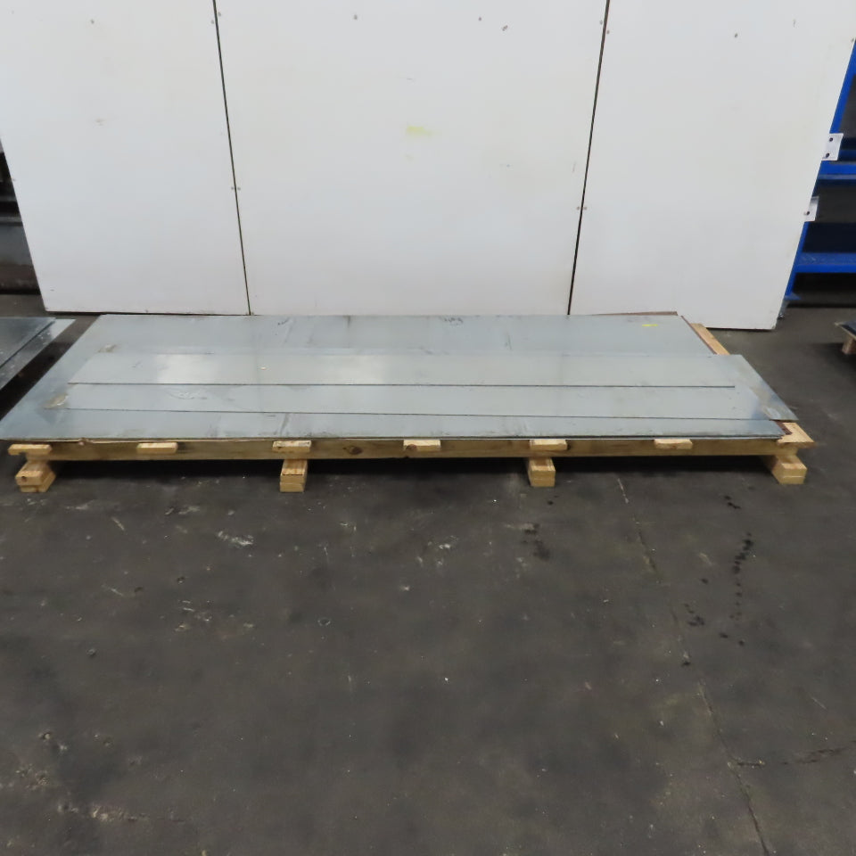 12 Gauge Galvanized Sheet Metal 120"x48" (4'x10') Lot Of 5 Full Pieces & 2 Misc.