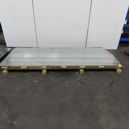 12 Gauge Galvanized Sheet Metal 120"x48" (4'x10') Lot Of 5 Full Pieces & 2 Misc.