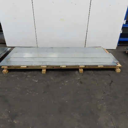 12 Gauge Galvanized Sheet Metal 120"x48" (4'x10') Lot Of 5 Full Pieces & 2 Misc.