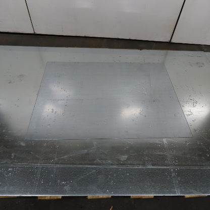 14 Gauge Galvanized Sheet Metal 60" x 96" (5'x8') Lot Of 3 Full Pieces & 2 Misc.