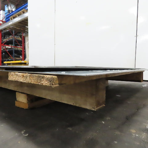14 Gauge Galvanized Sheet Metal 60" x 96" (5'x8') Lot Of 3 Full Pieces & 2 Misc.