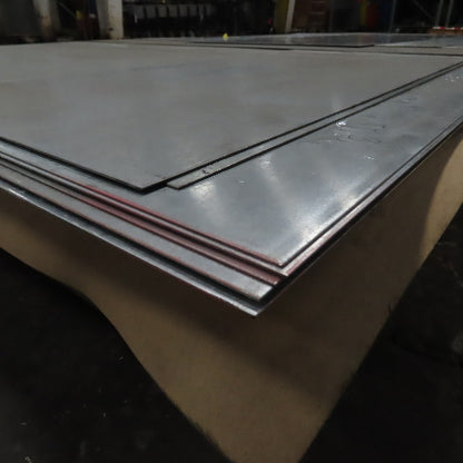 18 Gauge Galvanized Sheet Metal 120"x48" (10'x4') Lot Of 6 Full Pieces & 5 Misc.