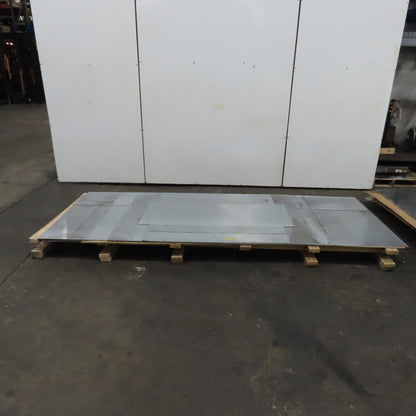 18 Gauge Galvanized Sheet Metal 120"x48" (10'x4') Lot Of 6 Full Pieces & 5 Misc.