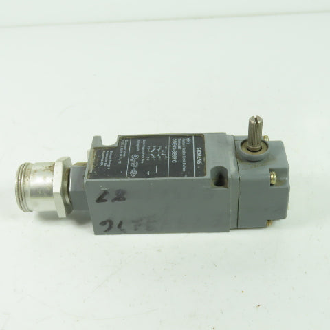 Siemens 3SE03-SB6PC Limit Switch Series B1 Rating A600