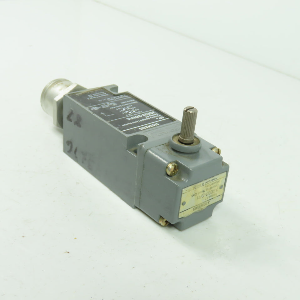 Siemens 3SE03-SB6PC Limit Switch Series B1 Rating A600