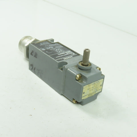 Siemens 3SE03-SB6PC Limit Switch Series B1 Rating A600
