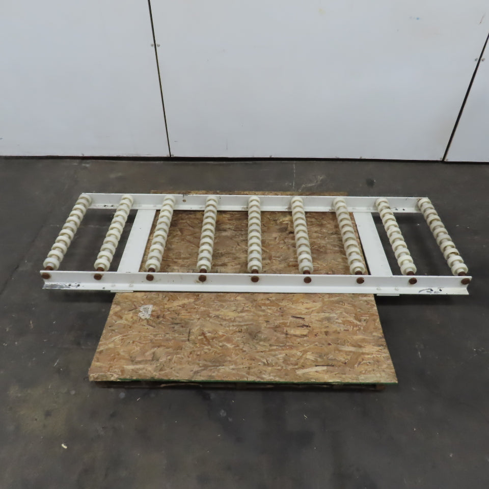 23-1/2" Wide x 74" Long Nylon Gravity Roller Case Conveyor Section