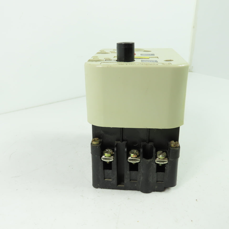 Knockner-Moeller PKZM3-6,3-U-NA 7.5HP 600VAC Manual Motor Starter