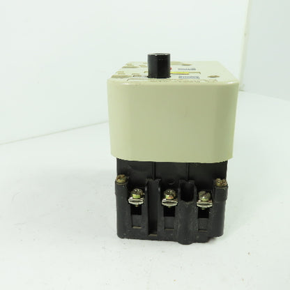 Knockner-Moeller PKZM3-6,3-U-NA 7.5HP 600VAC Manual Motor Starter