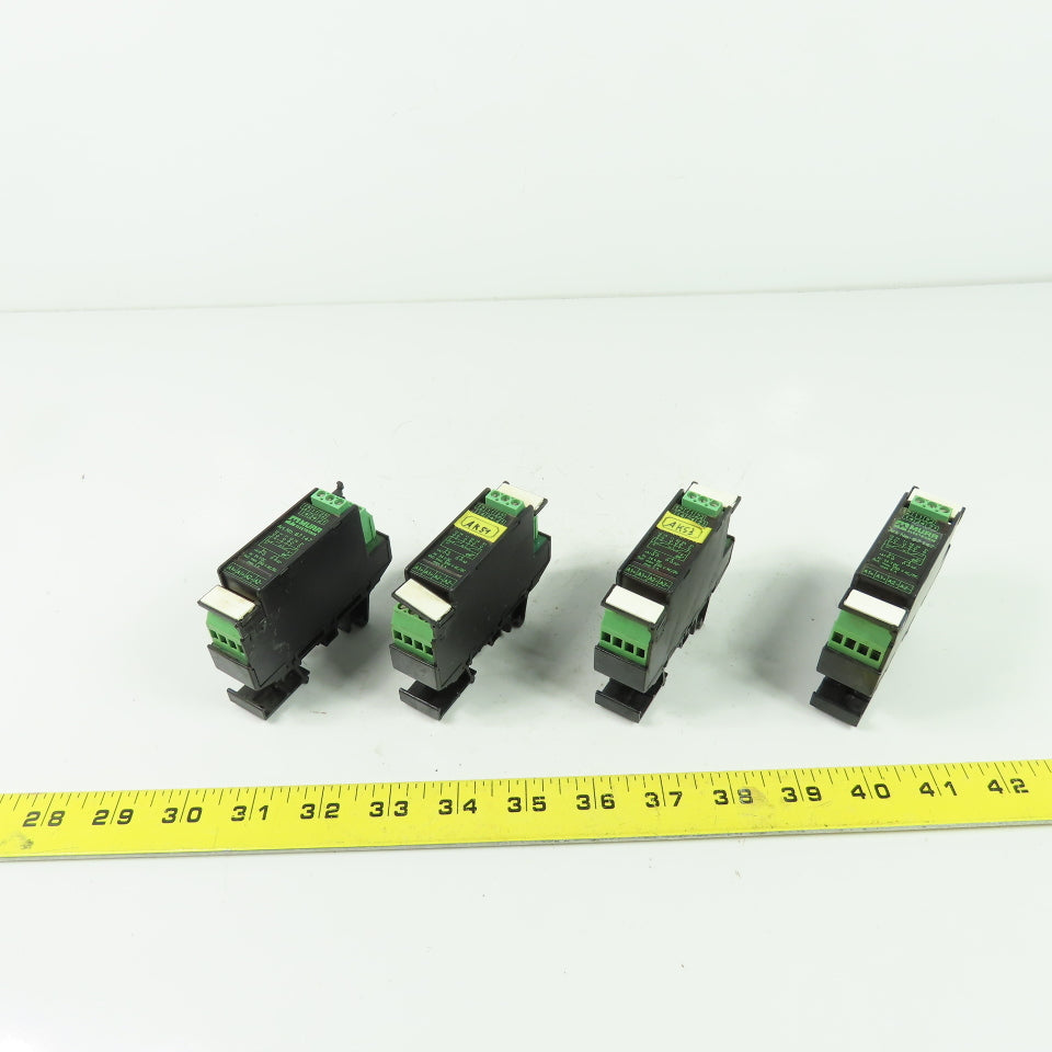 Murr Elektronik 67147 Output Relay Module 24VDC In 250VAC 5A Out Lot Of 4