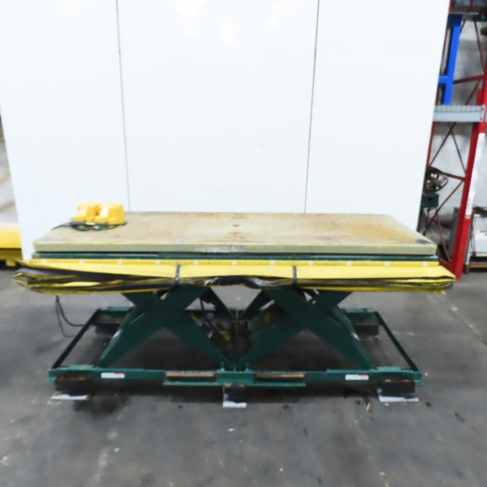 Southworth LST4-36W 4000LB 96" x 36" Rotating Tandem Scissor Lift Table 115V 1PH