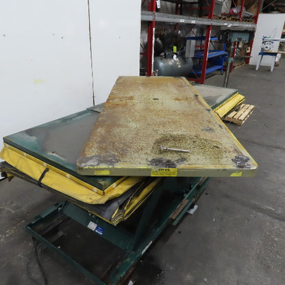 Southworth LST4-36W 4000LB 96" x 36" Rotating Tandem Scissor Lift Table 115V 1PH