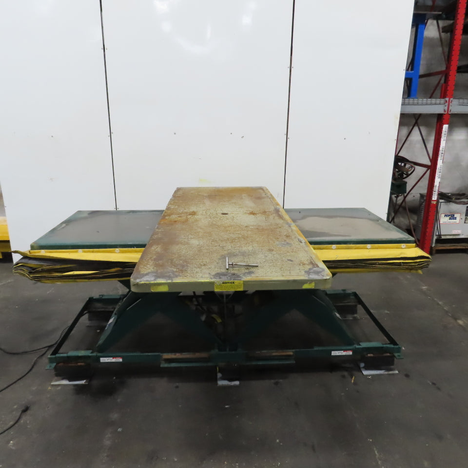 Southworth LST4-36W 4000LB 96" x 36" Rotating Tandem Scissor Lift Table 115V 1PH