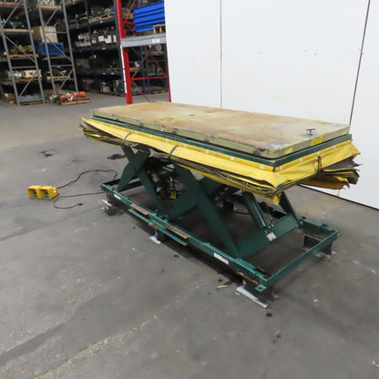 Southworth LST4-36W 4000LB 96" x 36" Rotating Tandem Scissor Lift Table 115V 1PH