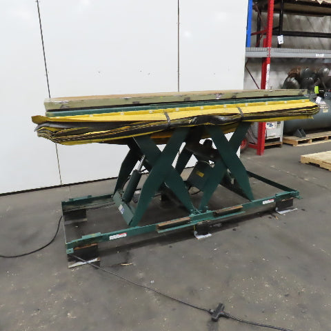 Southworth LST4-36W 4000LB 96" x 36" Rotating Tandem Scissor Lift Table 115V 1PH