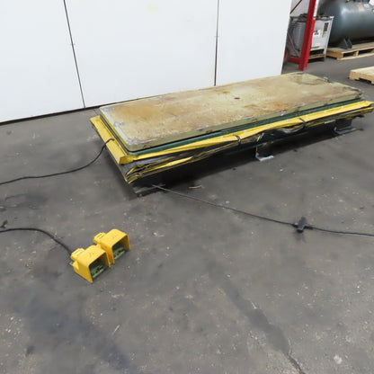 Southworth LST4-36W 4000LB 96" x 36" Rotating Tandem Scissor Lift Table 115V 1PH