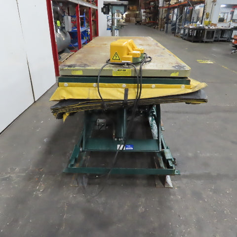 Southworth LST4-36W 4000LB 96" x 36" Rotating Tandem Scissor Lift Table 115V 1PH