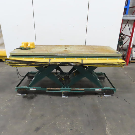 Southworth LST4-36W 4000LB 96" x 36" Rotating Tandem Scissor Lift Table 115V 1PH