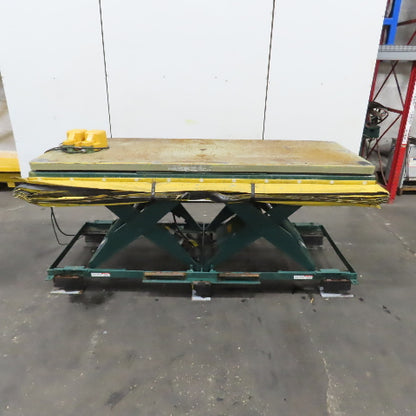 Southworth LST4-36W 4000LB 96" x 36" Rotating Tandem Scissor Lift Table 115V 1PH