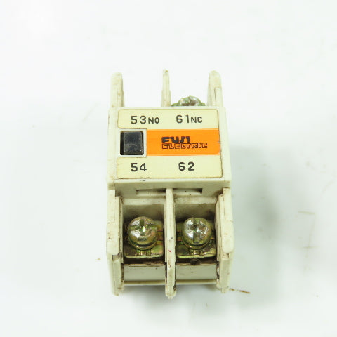 Fuji SZ-A11 Auxiliary Contact Block 600V 10A Lot Of 5
