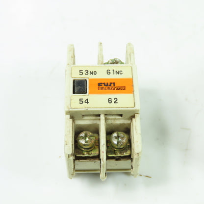 Fuji SZ-A11 Auxiliary Contact Block 600V 10A Lot Of 5