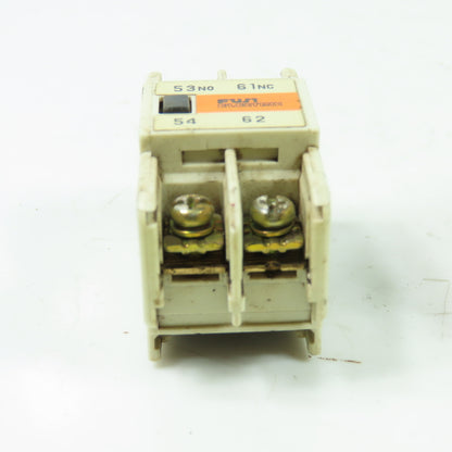 Fuji SZ-A11 Auxiliary Contact Block 600V 10A Lot Of 5