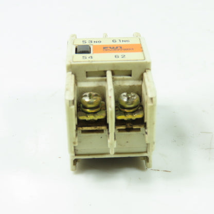Fuji SZ-A11 Auxiliary Contact Block 600V 10A Lot Of 5