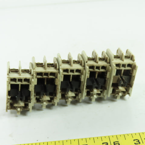 Fuji SZ-A11 Auxiliary Contact Block 600V 10A Lot Of 5