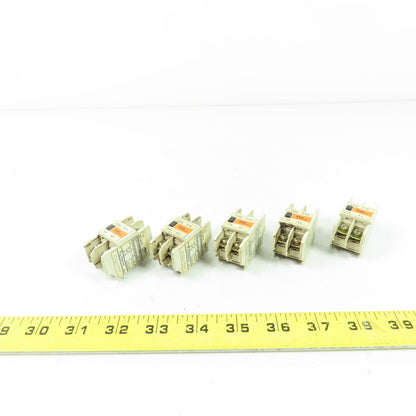 Fuji SZ-A11 Auxiliary Contact Block 600V 10A Lot Of 5