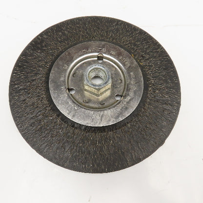 Advance EDP 83509 7" Dia. X 5/8"-18 Threaded Encapsulated Wire Brush