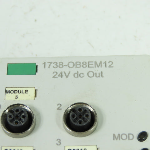Allen Bradley 1738-OB8EM12 SerA Output Module 24VDC 1A/24VA Out Lot Of 2