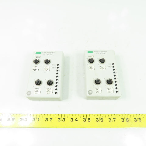 Allen Bradley 1738-OB8EM12 SerA Output Module 24VDC 1A/24VA Out Lot Of 2