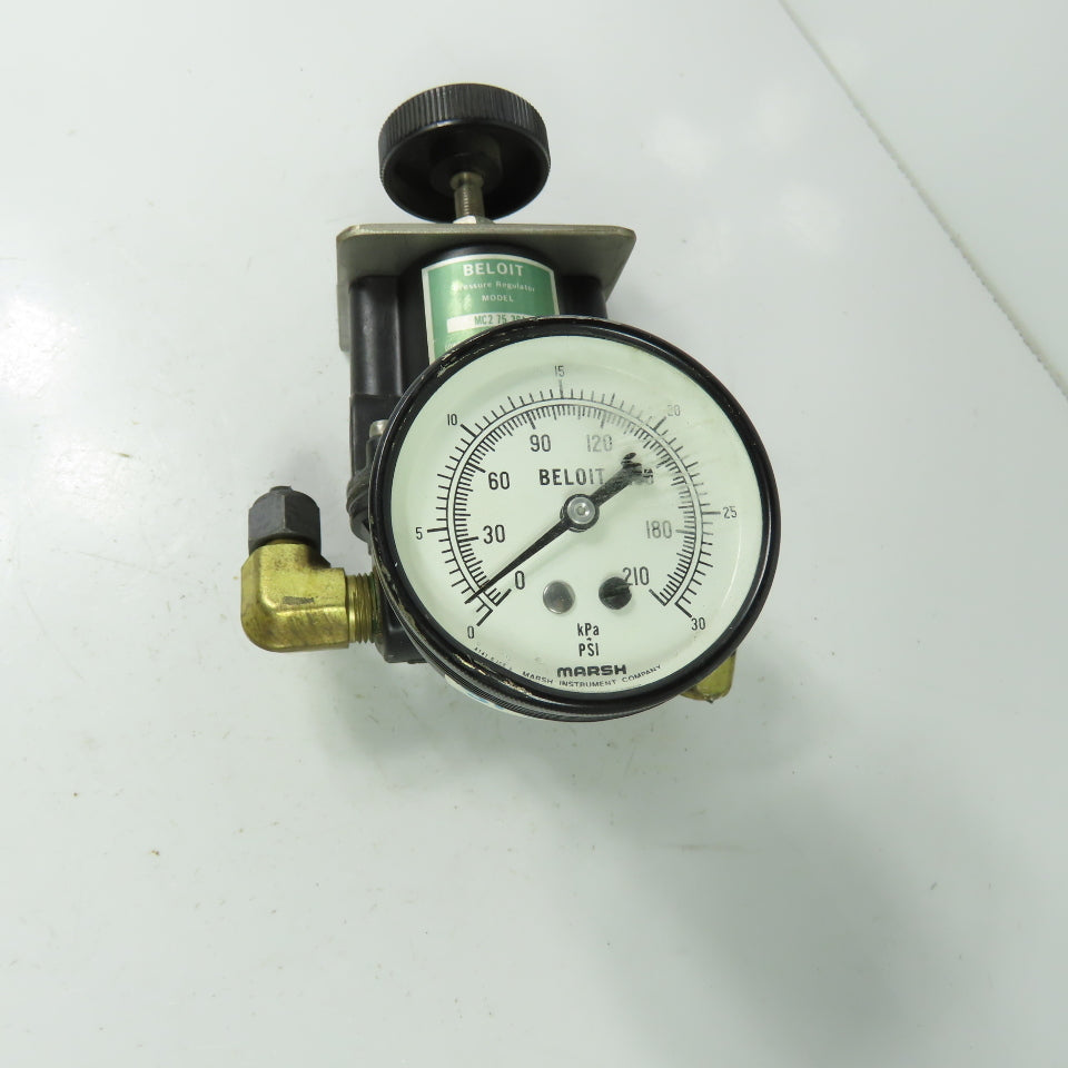 Beloit MC2-75-39A 3/8" Compressed Air Pressure Regulator 250PSI Max
