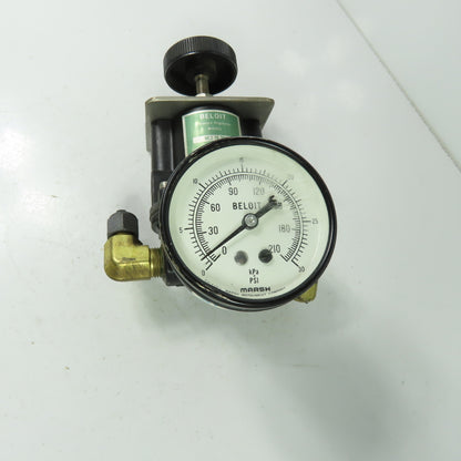 Beloit MC2-75-39A 3/8" Compressed Air Pressure Regulator 250PSI Max
