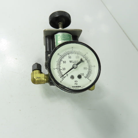 Beloit MC2-75-39A 3/8" Compressed Air Pressure Regulator 250PSI Max