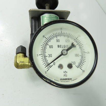 Beloit MC2-75-39A 3/8" Compressed Air Pressure Regulator 250PSI Max